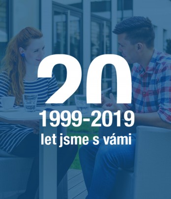 Jsme s vámi 20 let!