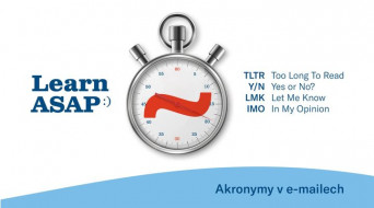 Víte, co znamenají akronymy TLTR, Y/N, LMK nebo IMO? Nemusíte si je googlit. Máme pro vás totiž tahák. Soustřeďte se na něj po dobu pěti minut. Přesně tato doba stačí, abyste si zkratky trvale zapamatovali: