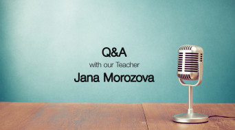 Q&A WITH JANA MOROZOVA