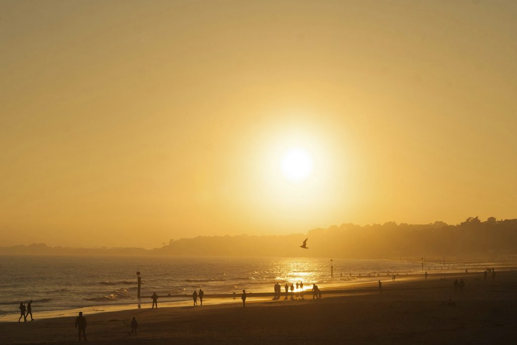Big Ben and Westminster Bridge at sunset, London, UK